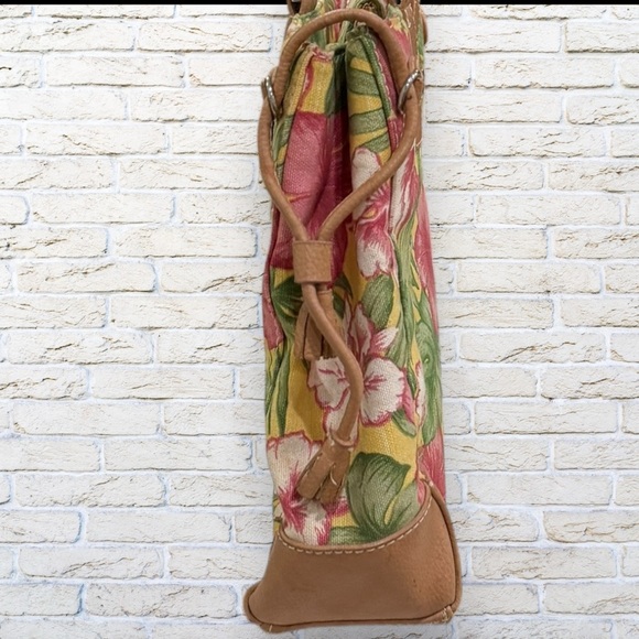 Caribbean Joe Shoulder Handbag Floral Tote Bag - Picture 3 of 8